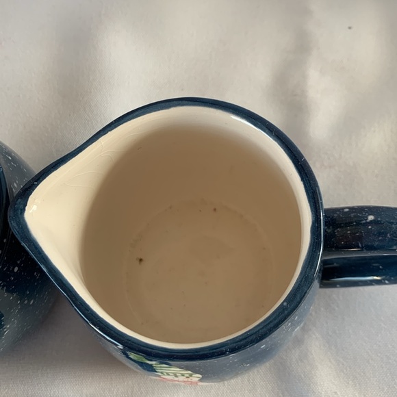 Snowman Sugar and Creamer Set - Pacific Rim - Ceramic - Picture 5 of 8
